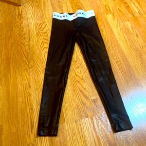 Koral black junior XS leggings. Never worn, with tags.